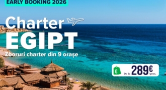 poza 2026 Charter avion Craiova - Hurghada
